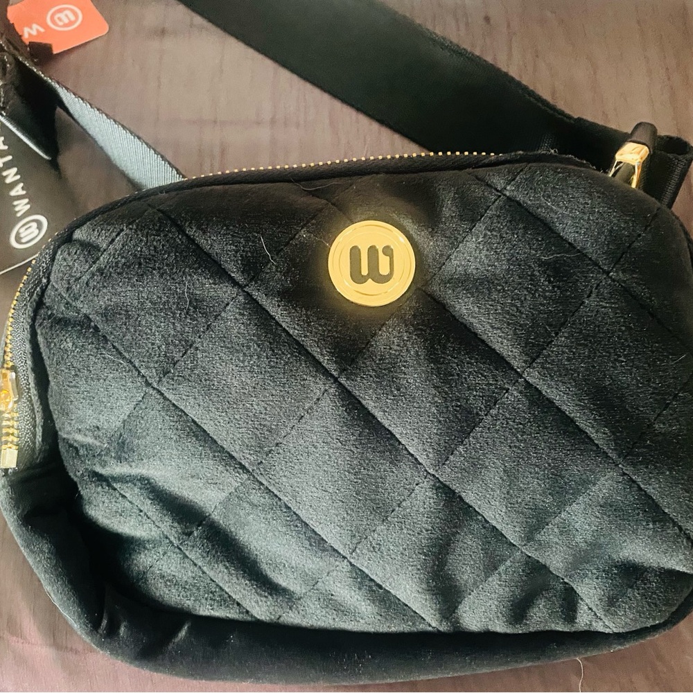 Black Quilted Women's Bag